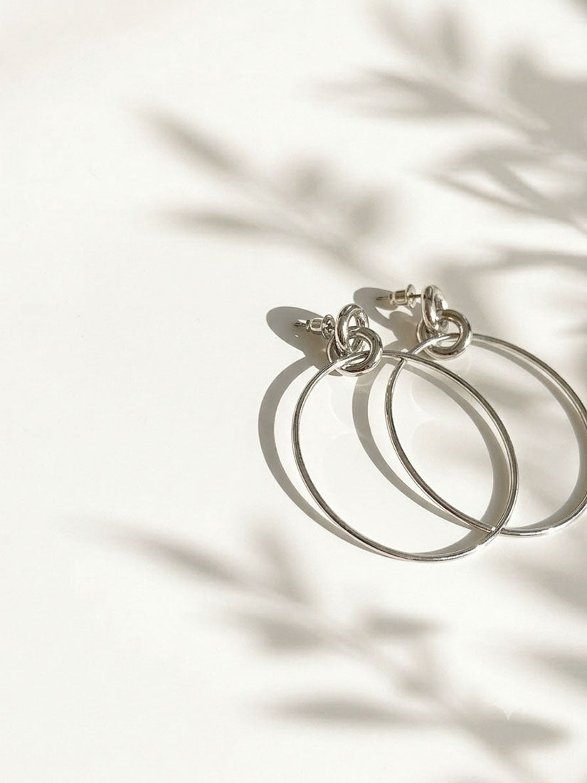 Hoop Drop Earrings (2 Colours)