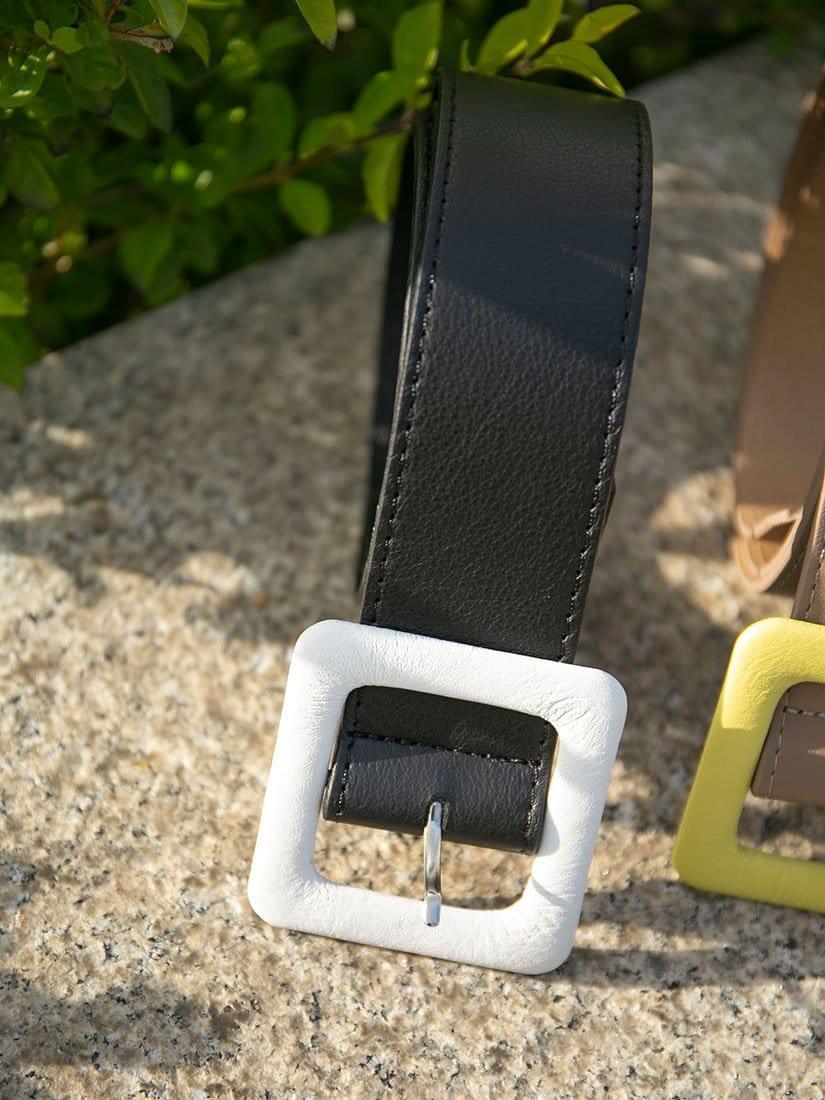 Real Leather Square Buckle Belt - WHY NOT? (4401740382282)