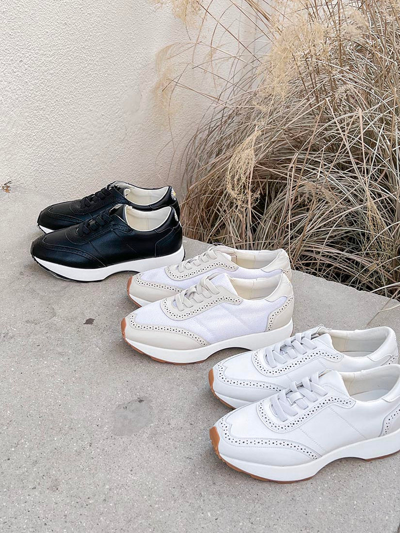 Real Leather trainers  (3 Colours)